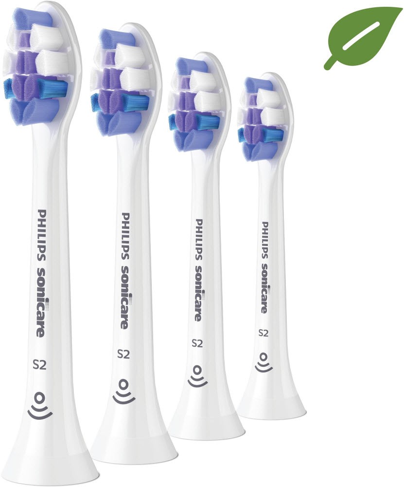 Philips Sonicare Sensitive HX6054/10 Štandardná veľkosť hlavice sonickej kefky, 4 ks