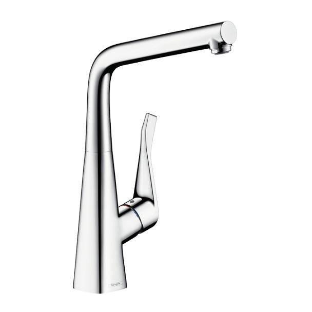 Hansgrohe Metris M71 drezová batéria 320 s otočným výtokom chróm 14822000