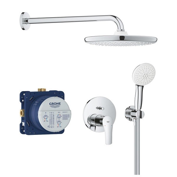 GROHE Professional Eurosmart set sprchový podomietkový s hlavovou sprchou Tempesta 250, ručná sprcha 2jet chróm 25288000