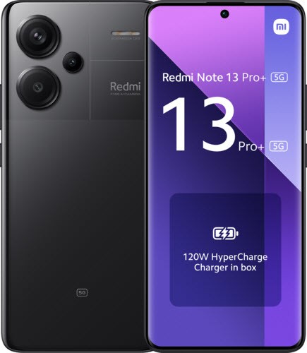 REDMI Note 13 PRO+ 5G 8GB/256GB Midnight Black