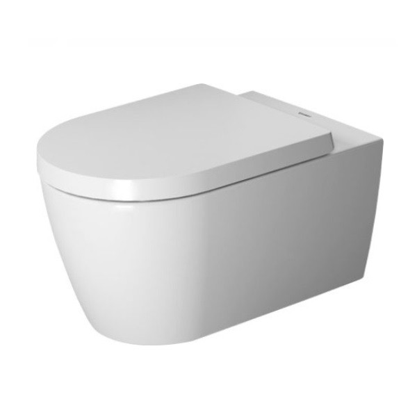 DURAVIT ME by Starck set 2v1 závesná WC misa Rimless ( 2529090000) so sedátkom SoftClose, biela 45290900A1