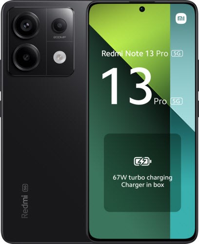 REDMI Note 13 PRO 5G 8GB/256GB Midnight Black