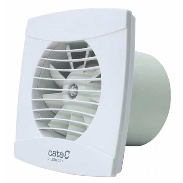 CATA U-COMFORT kúpeľňový ventilátor UC-10 so spätnou klapkou, biely 01200000